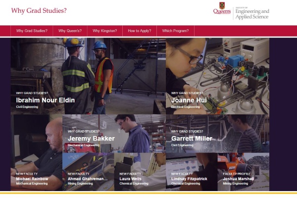 Engineering Faculty Launches New Site | Queen's Gazette | Queen's ...